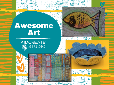 Awesome Art Weekly Class (4-9 Years)