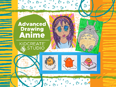 Advanced Drawing Anime Summer Camp (8-14Years)